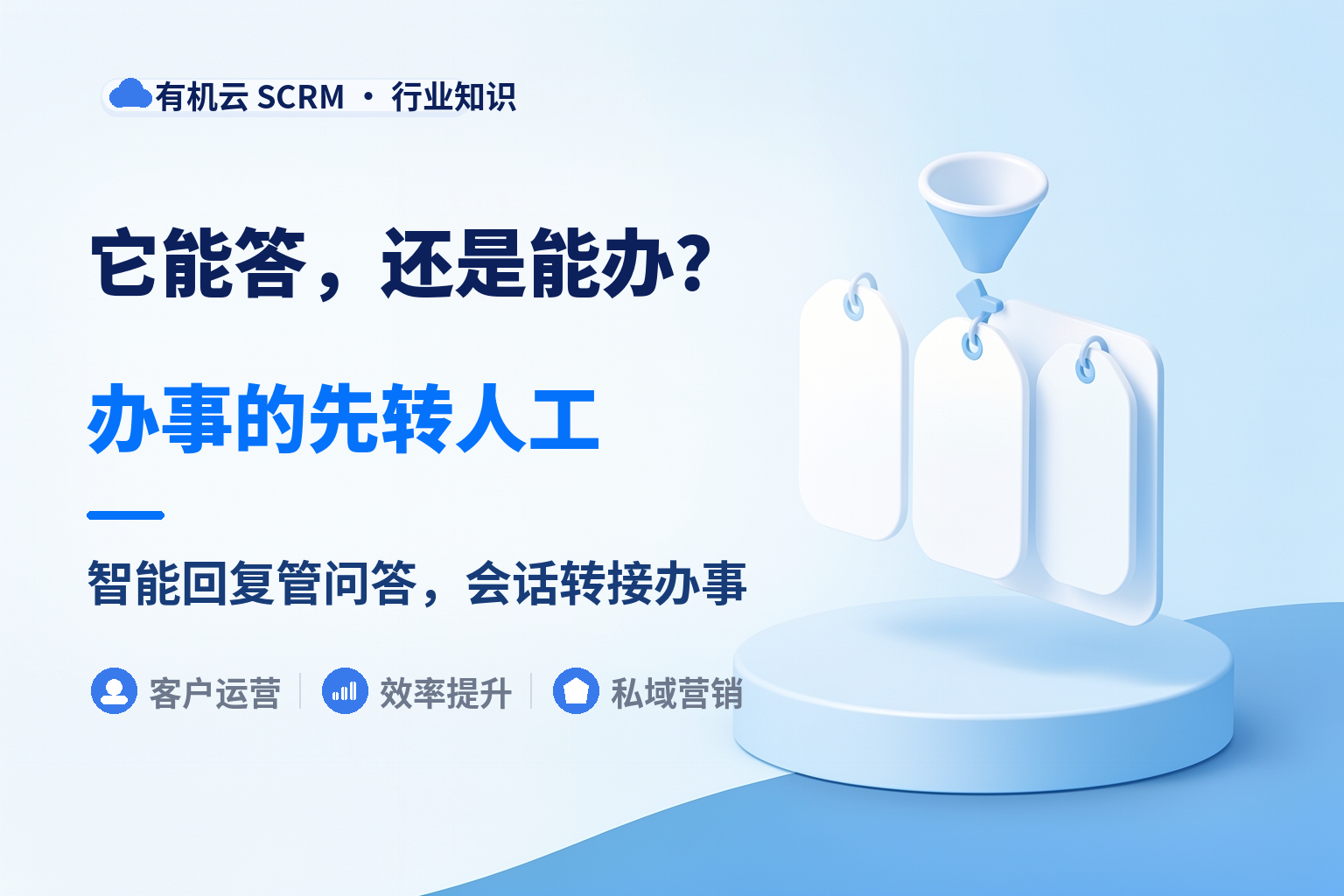 企微聊天机器人哪个好用？先分清它答的是事实题还是办理题 配图
